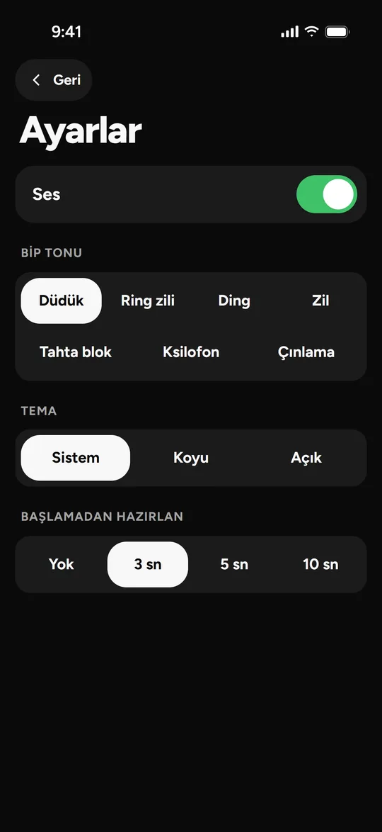 Ayarlar